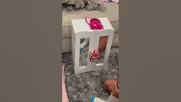 Baby doll Boujie is taking over the living room 🤦🏼‍♀️🤣 #scarlettgray #shorts #pretendplay