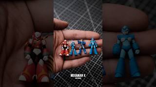 Miniatures megaman x 1/64 scale #shortvideo #shorts #reels #miniatures #megamanx #queencraftland