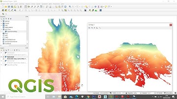 How To Create 3D Map View for Contour in QGIS
