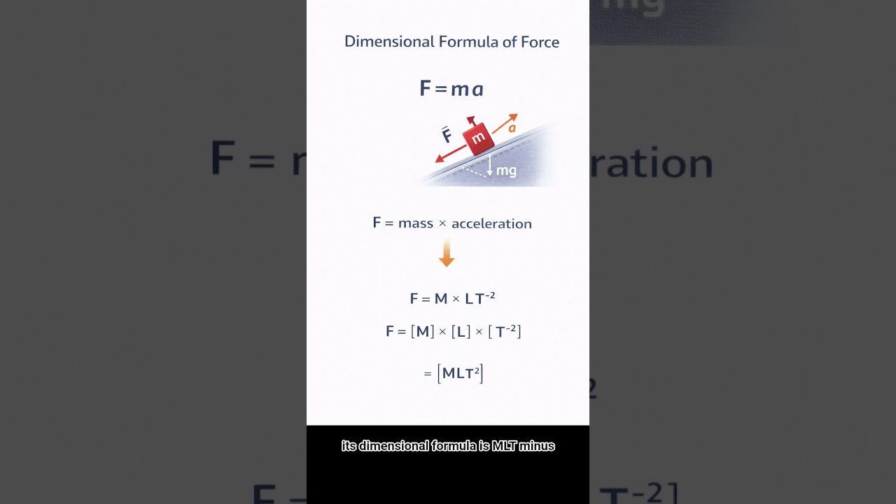 Dimensional Formula Explained | Class 11 Physics | NEET & JEE