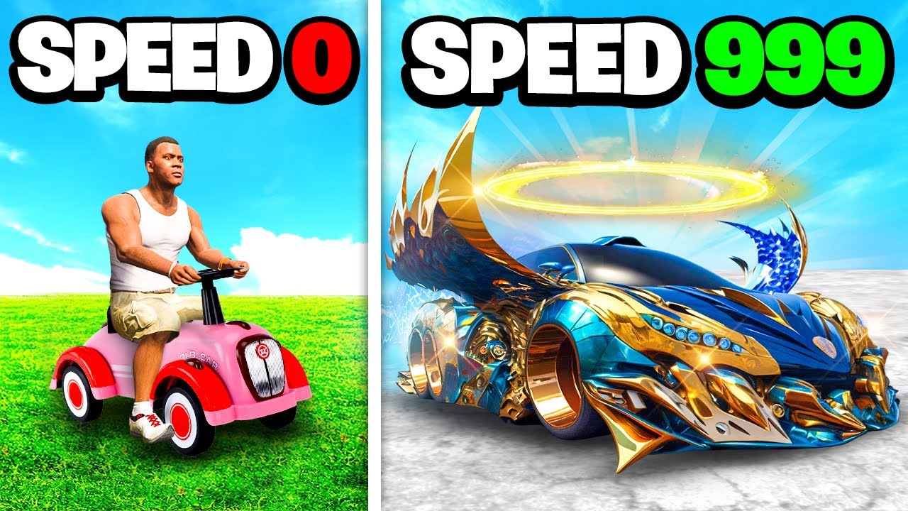 Upgrading Slowest To FASTEST HYPER CAR In GTA 5!