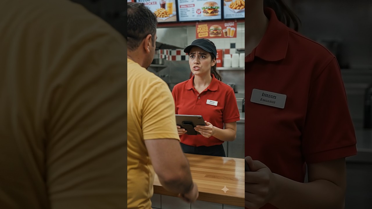 missing a burger 🤣🍔 #aishorts #funny #shorts #trending