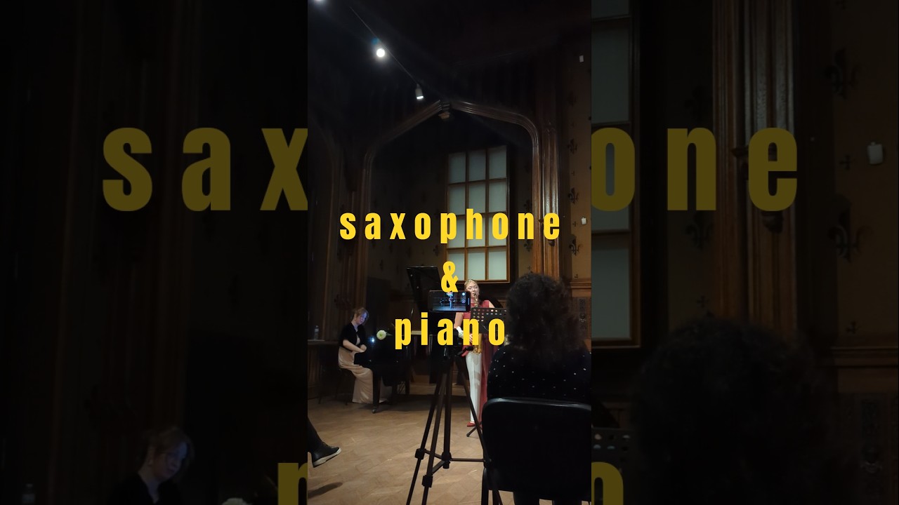 саксофон і фортепіано в музеї Ханенків 