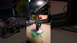 This Monitor Arm is Built Different (Huanuo Titan Lift RGB Monitor Arm) #tech #setup