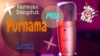 Karaoke Purnama Lesti_Nada Pria (Karaoke Dangdut Lirik Tanpa Vocal)