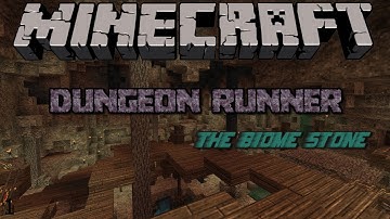Minecraft: Dungeon Runner- The Biome Stone Part 1-  The Evil Plague!