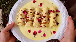 Bread malai roll | Instant Malai roll | #Rasmalairoll | Instant Rasmalai Milk | #breadmalairoll