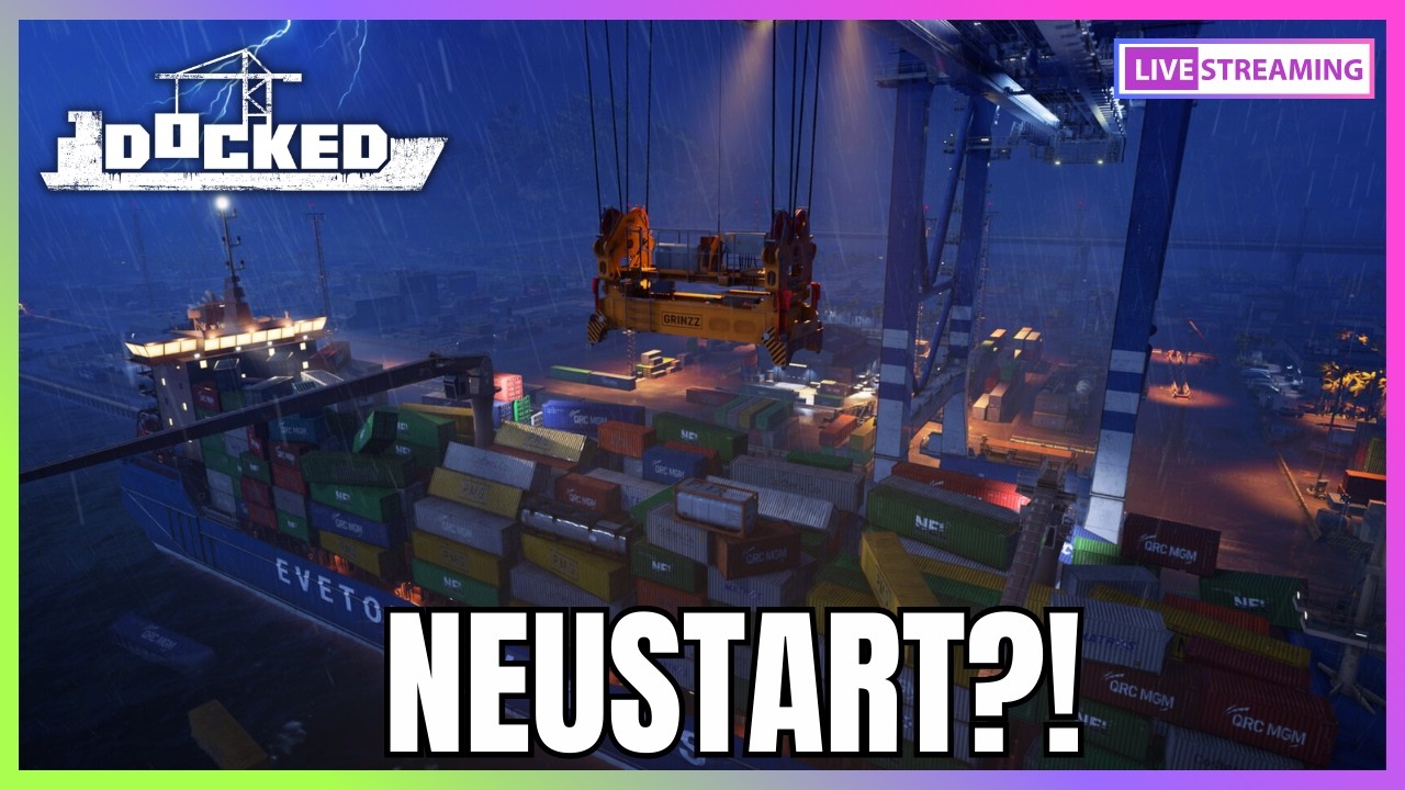 💀 DOCKED – Kurz vor der Pleite! Gameplay LIVE
