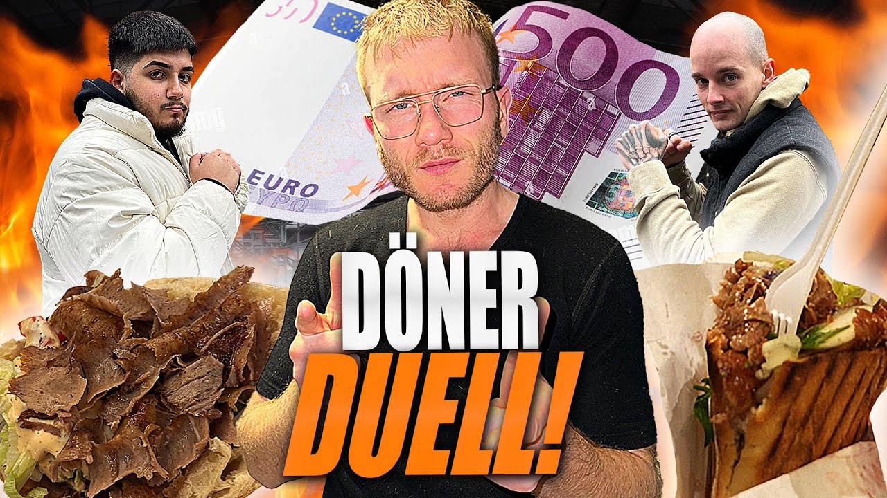 500€ WER mir den BESSEREN DÖNER zeigt! (ABONNENTEN-BATTLE)