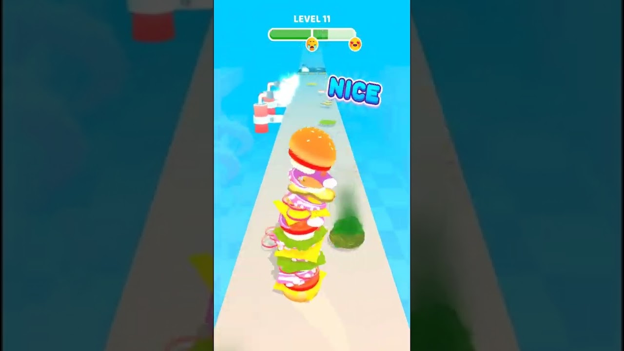 Burger Rush Gameplay All Levels / Max Level 2022 