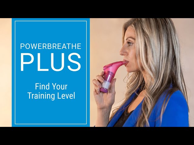 Power Breeze Powerbreathe Plus Heavy Load Red Respiratory Muscle Training