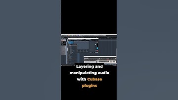 Layering and manipulating audio with Cubase plugins with Joe Ford | Link in Description