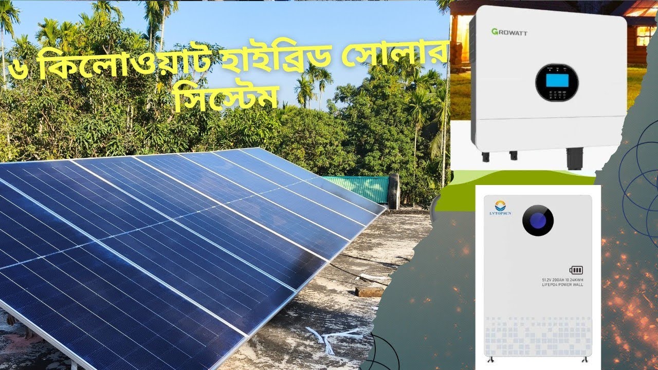 লোড শেডিং এর দিন শেষ হাইব্রিড সোলার সিস্টেমের বাংলাদেশ।। Hybrid Solar System 
