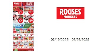Ad Rouses Markets - Weekly Ad - 03/19/2025 - 03/26/2025