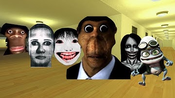 All Unlimited Nextbots on GMod IN LIMINAL HOTEL WITH ME  #gmod #garrysmod #nextbots #dudeongmod