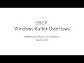 OSCP: Windows Buffer Overflows (walkthrough of 11.2.8 Q3)