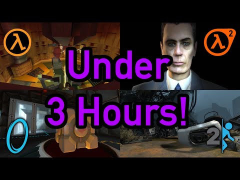 Speedrunning the Half-Life and Portal Games, Back-to-Back (World Record)