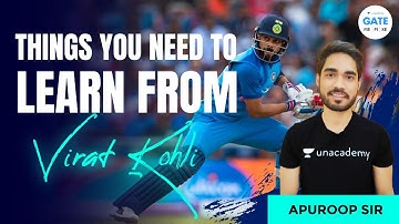 Things You Need to Learn from Virat Kohli  | Strategy session | By Apuroop Sir