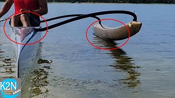 K2N Online School Preventing Leg Pain in Outrigger Canoe