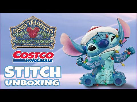 ジムショア　スティッチ　コストコ　クリスマス置物　COSTCO スティッチ スクランプ クリスマス 置物 ジム ショアJim Shore