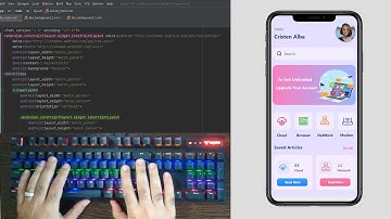 ASMR Programming - Android Studio Project Dashboard Ui - No Talking