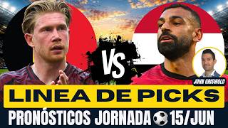 ⚽ PRONÓSTICOS MUNDIAL : LUNES 15 DE JUNIO 🔥 PARLAY🔥