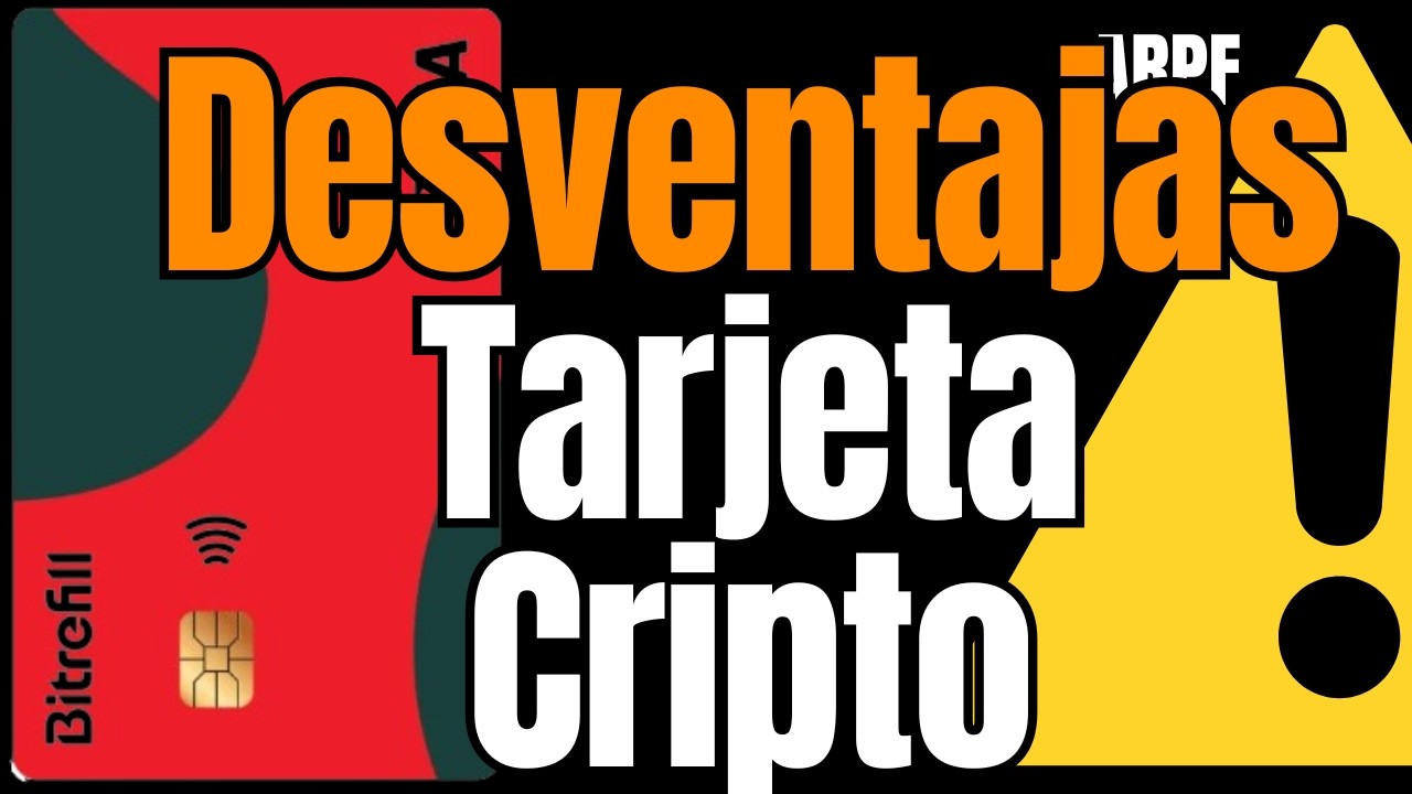 ⚠️💳 Desventajas de la Tarjeta Bitrefill para Gastar Criptomonedas ❌ 