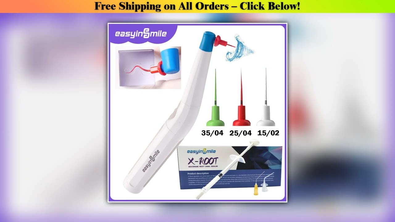 Dental Endo activator ultrasonic irrigator Endodontica root canal sealer Bioceramic sealing composi