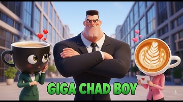 GIGA CHAD TUNG TUNG SAHUR x Sigma Girl | Ballerina Cappuccina Love Story [Sigma Boy Remix]