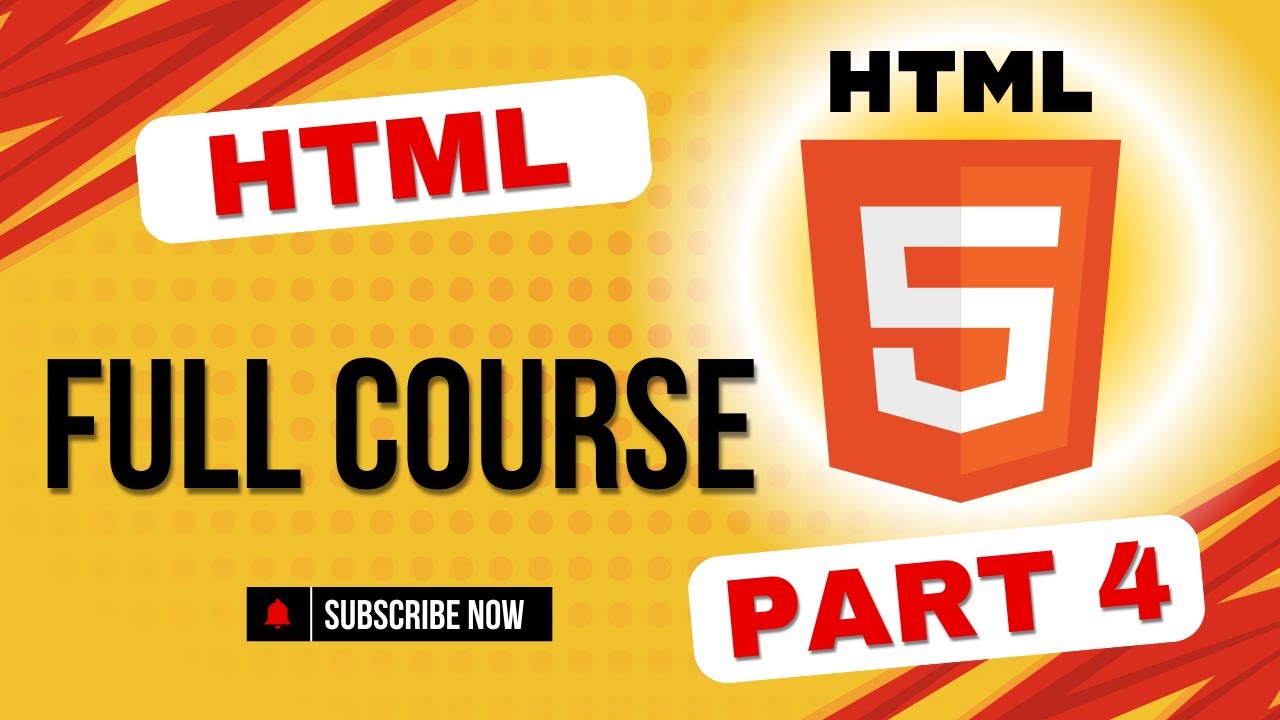 🔥 HTML Tutorial for Beginners Part 4 | Forms In HTML | Abdullah Codes ...