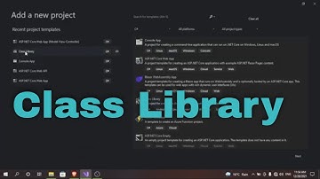 How to Add Class library in ASP.NET CORE( DOTNET 6) MVC in hindi/urdu | ASP.NET Core  Class library