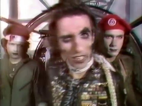 Alice Cooper In Paris 82 Promo videos for the Special Forces Tour (NOT LIVE) French TV
