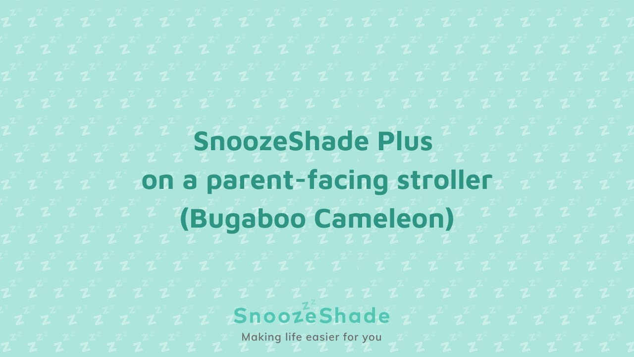 snooze shade pram cover