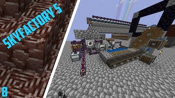 Automationg Minecrafts Rarest Item - Skyfactory 5 Lets play Episode 8