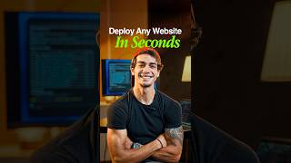 Deploying can be in seconds…