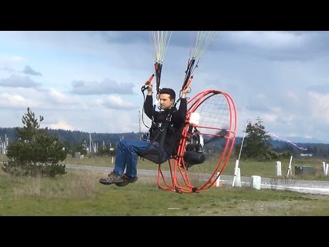 Powered Paraglider Flights - PPG Flying in 1080p HD at 60fps off Semiahmoo Bay on the Pacific Ocean!
