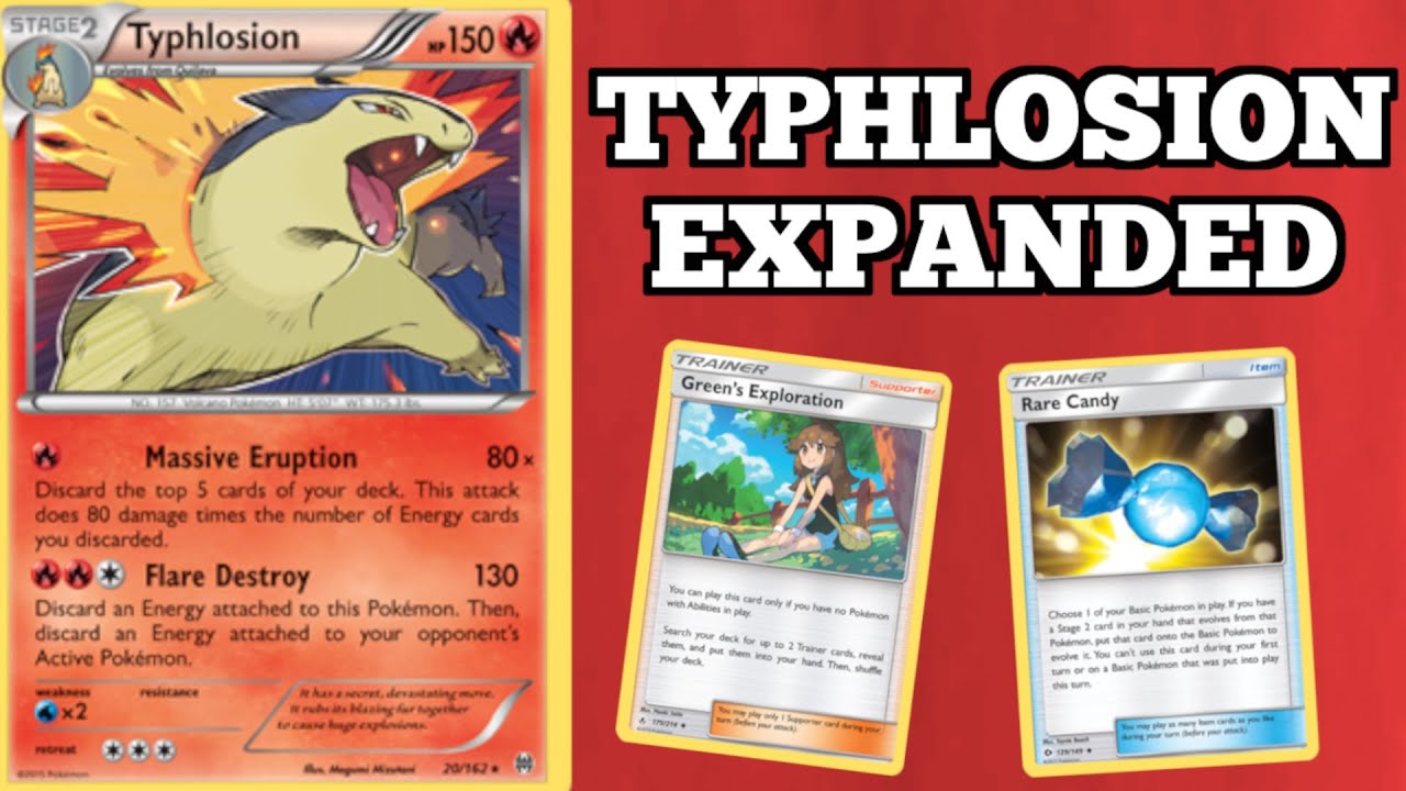 Typhlosion Can Do Huge Knockouts!- PTCGO Expanded Typhlosion Can Do Huge Knockouts!- PTCGO Expanded
