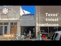 Texan alley turned into barber shop turned into skinny house