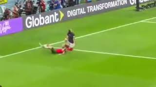 Mbappe Bullet Vs Amrabat Tackle Fifa World Cup Semi France Vs Morocco