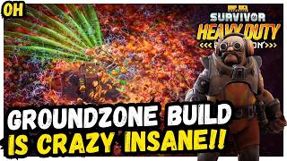 This Groundzone Build Was Crazy INSANE! Deep Rock Galactic Survivors!