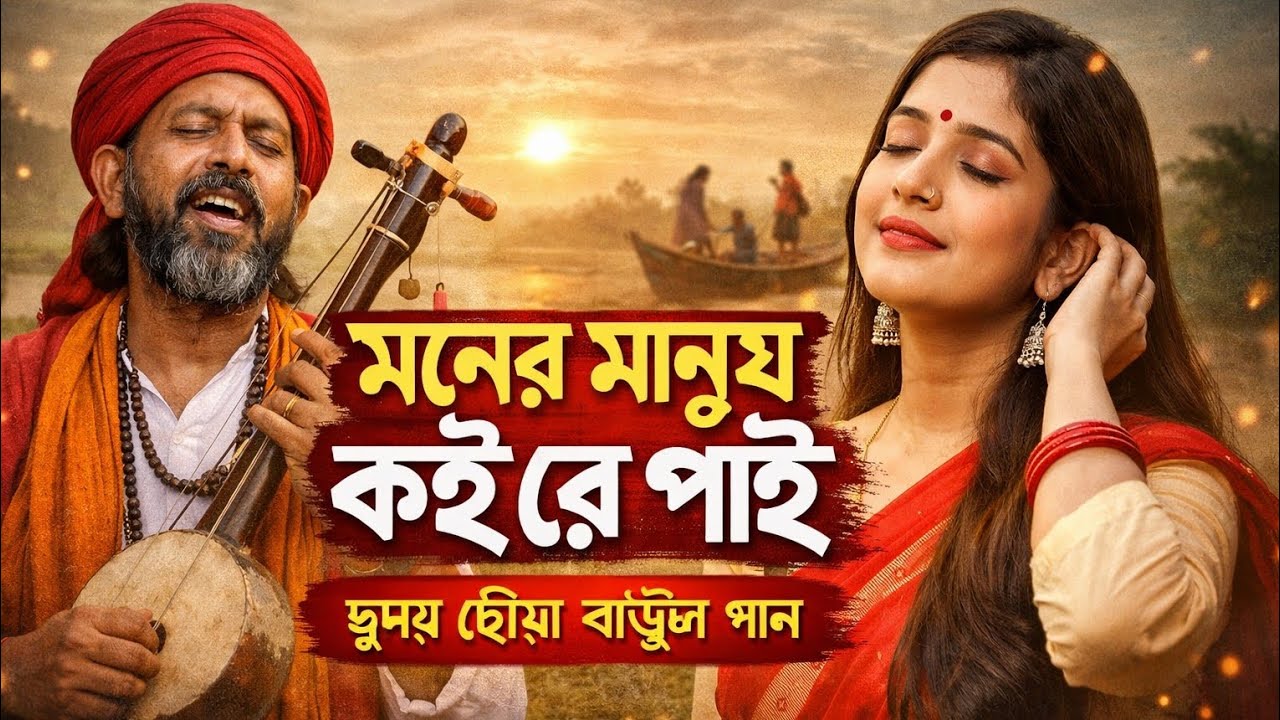 মনের মানুষ কই রে পাই | নতুন কষ্টের বাউল গান ২০২৬ | হৃদয় ছোঁয়া লোকগীতি 💔