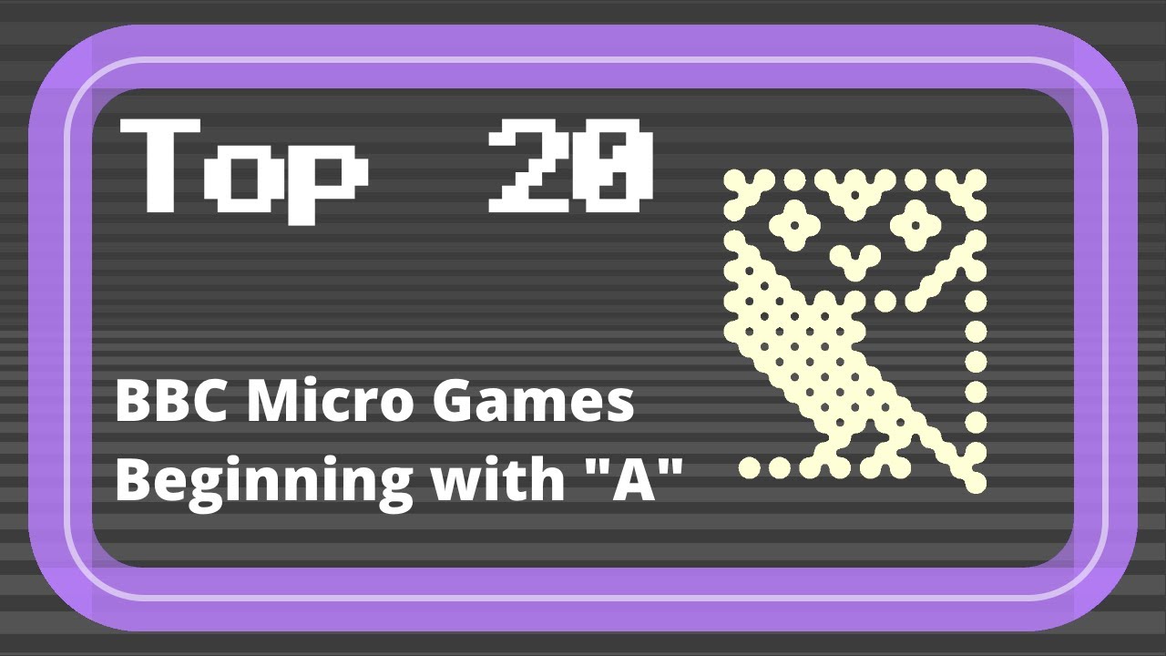 Top 20 BBC Micro games beginning with 