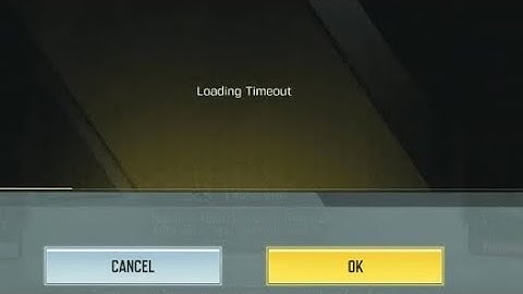 Fix Call Of Duty Mobile Loading Timeout Problem | Call Of Duty Mobile Loading Timeout | Load Timeout