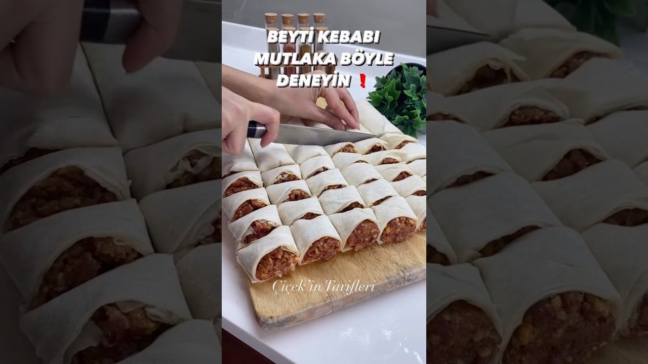 BEYTİ KEBABI BÖYLE DENEYİN 🔥🔥 #ramadanwithyoutube #beyti