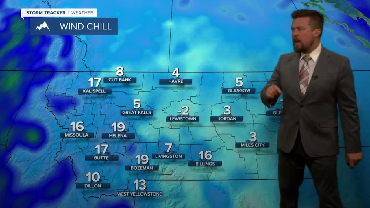 Departing Storm Leaves a Blanket of Snow Across Montana - YouTube