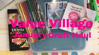 Value Village January Haul