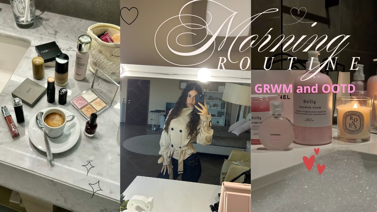 My morning routine🫧✨ || skincare, grwm, ootd