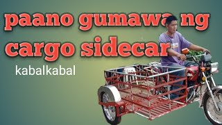 paano gumawa ng cargo sidecar or kabalkabal News