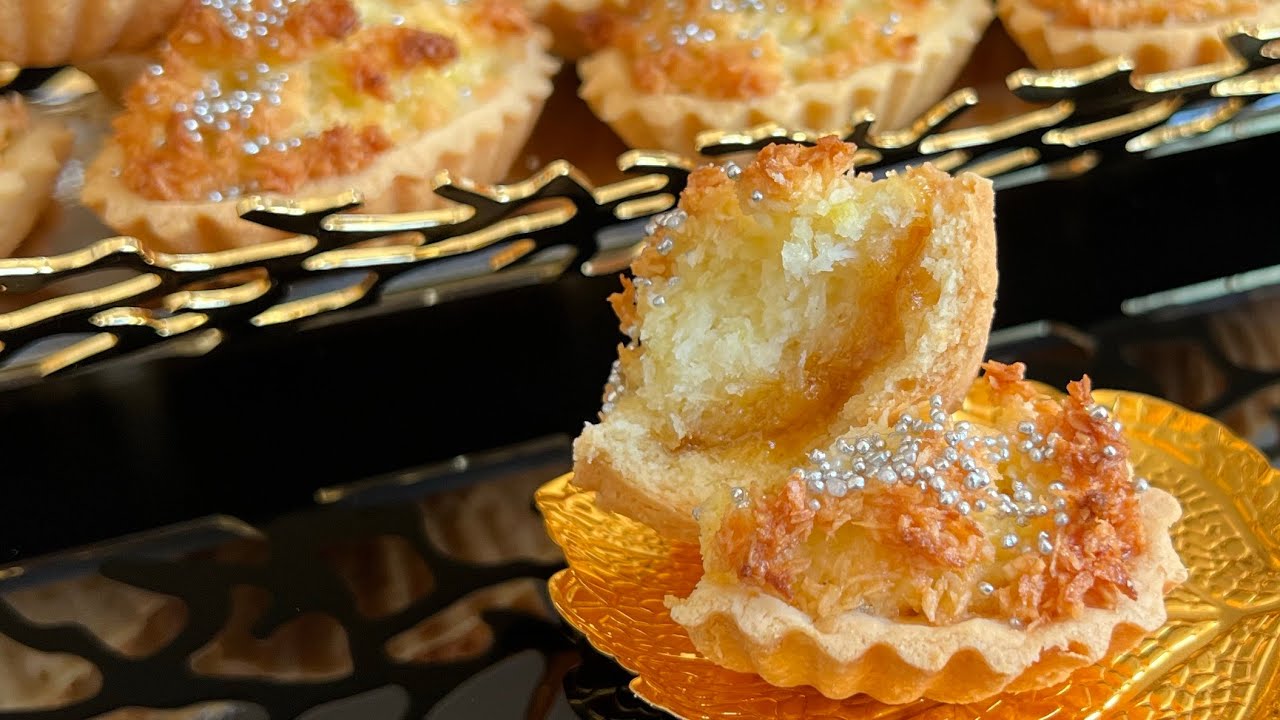 باركات بجوز الهند و معجون المشمش