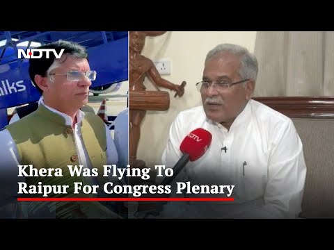 "BJP Worried": Chhattisgarh Chief Minister To NDTV As Leader Deplaned